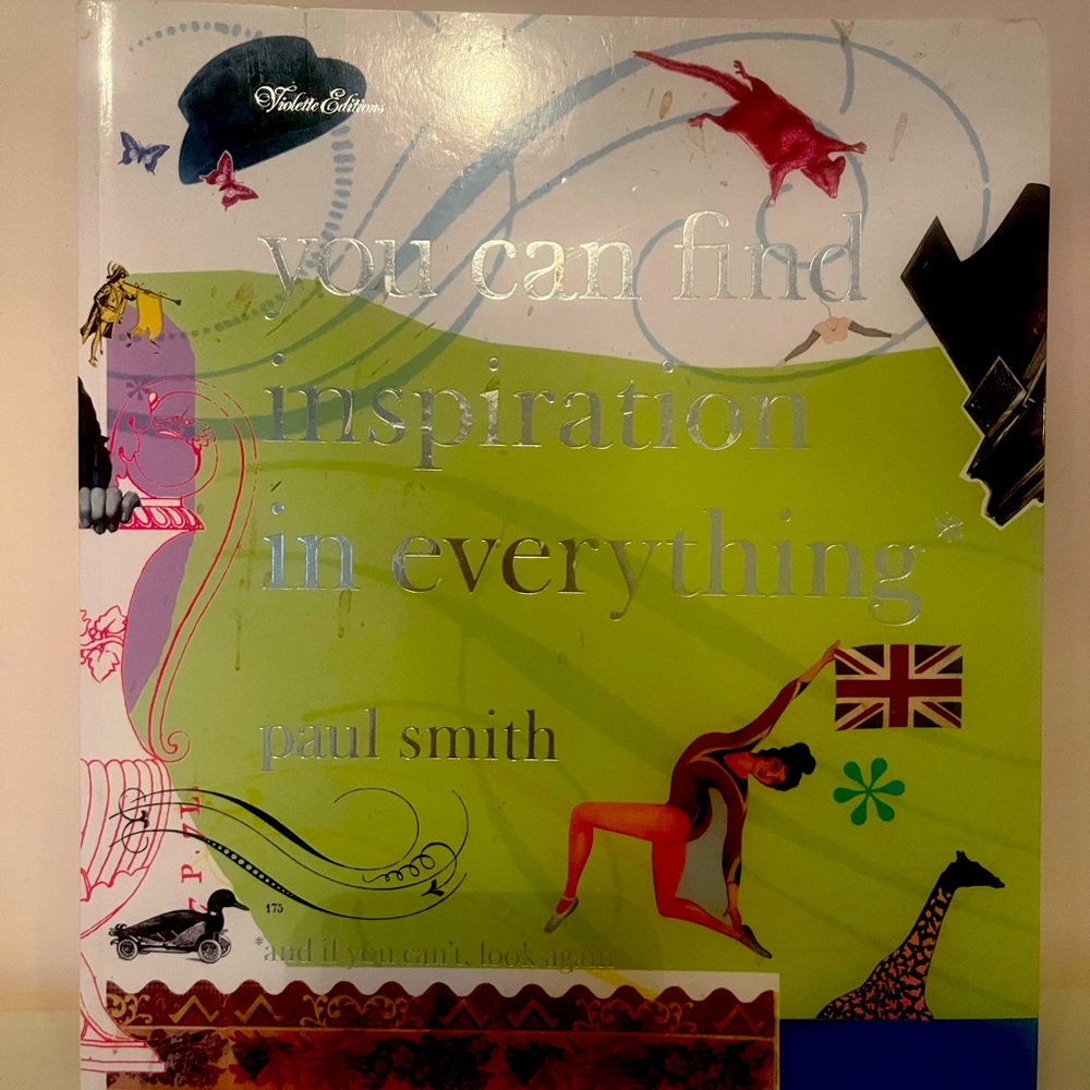 You can find inspiration in everything